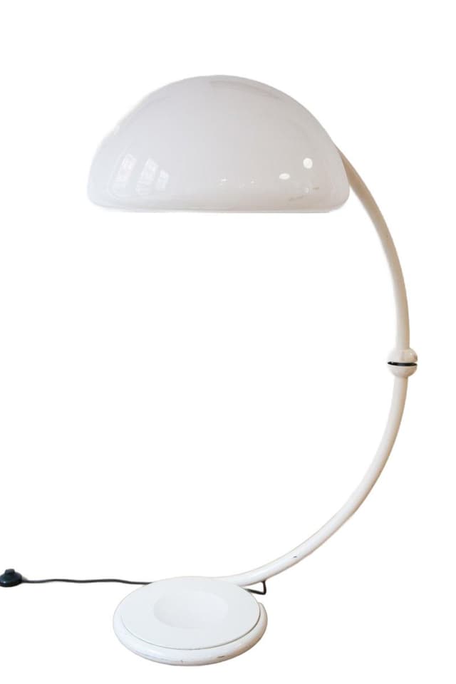 Lampa podłogowa Serpente, proj. E. Martinelli, Martinelli Luce, 1971 - WYMIARY