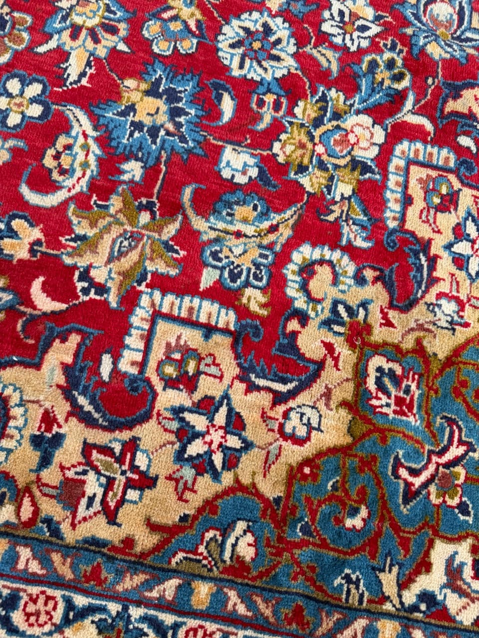 Rug Keshan 390x240 cm, red, wool, Iran - 184045