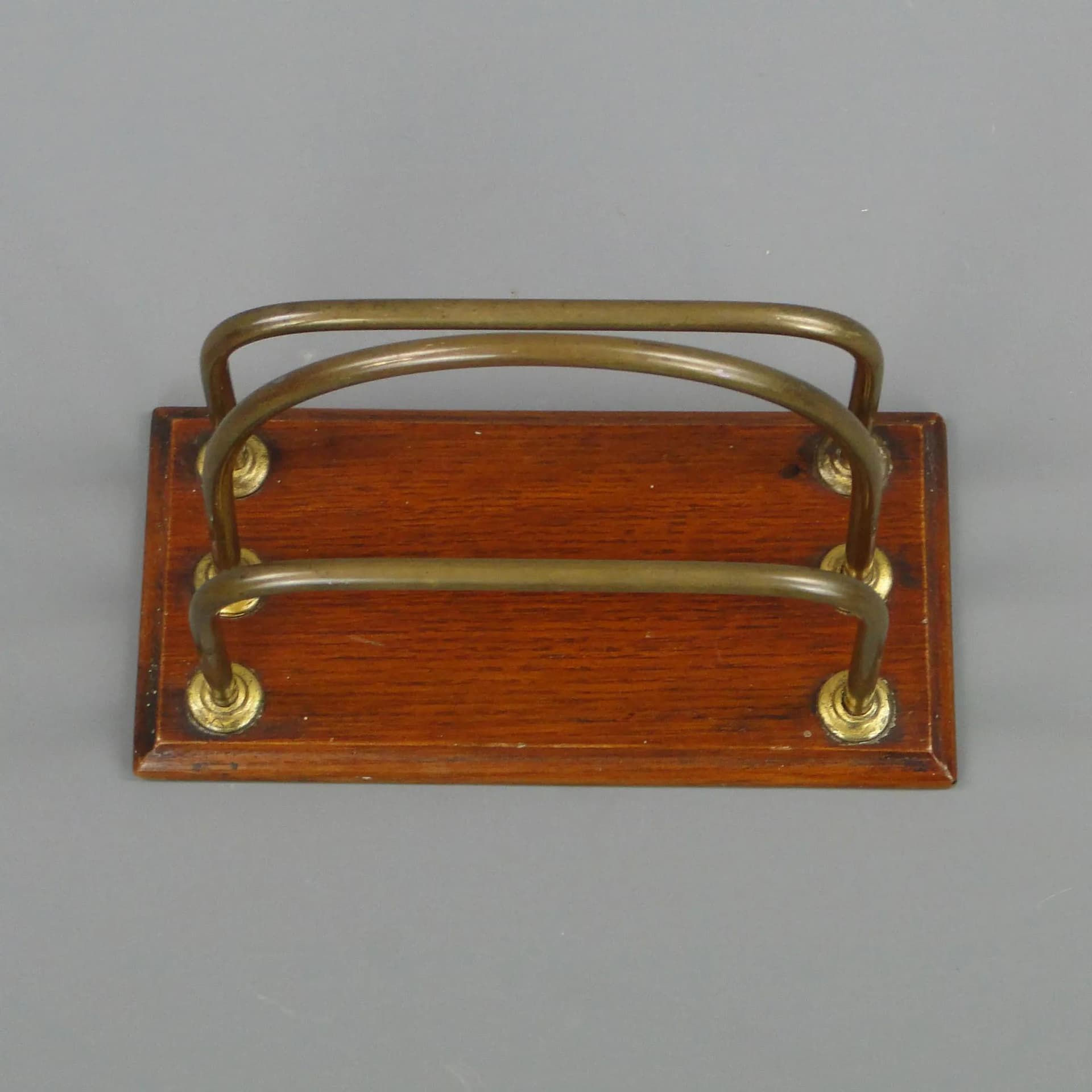 Listownik Art Deco, orzech brązowy, Polska, lata 20. - 12895