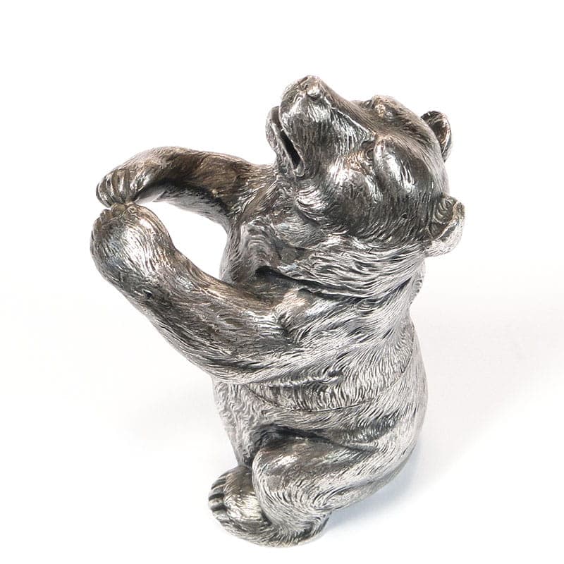 Secesyjny flakon na perfumy z niedźwiedziem, WMF, Niemcy, ok.1900 - 184964