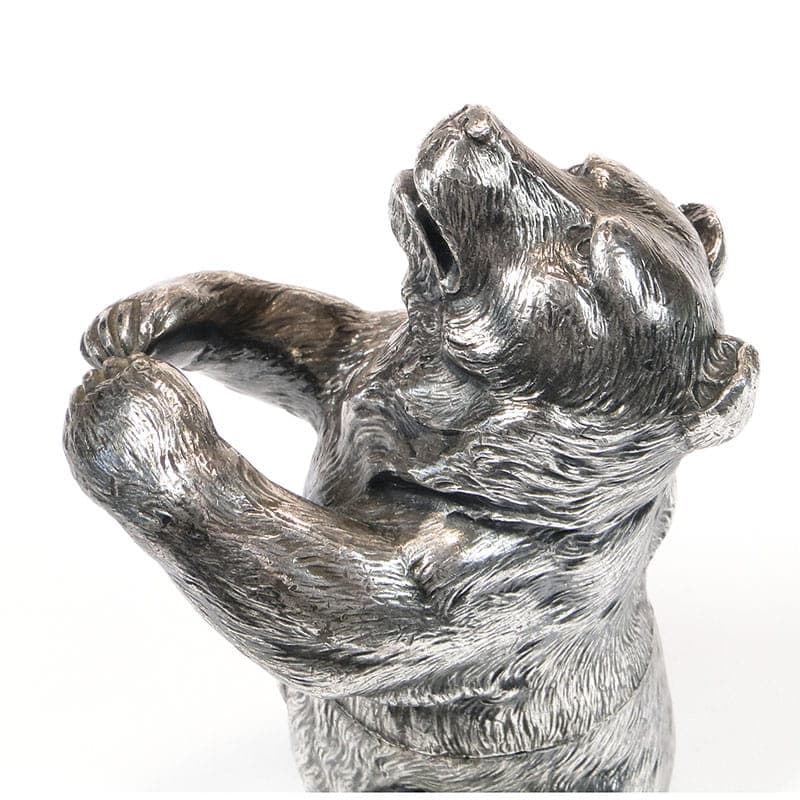 Secesyjny flakon na perfumy z niedźwiedziem, WMF, Niemcy, ok.1900 - 184965