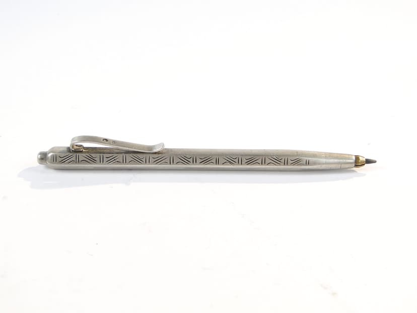 Mechanical Pencil, silver, metal, Orno, Poland, 1950s