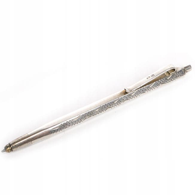 Mechanical Pencil Engraved, silver, metal, Orno Warsaw, Poland, 1950s - 184989