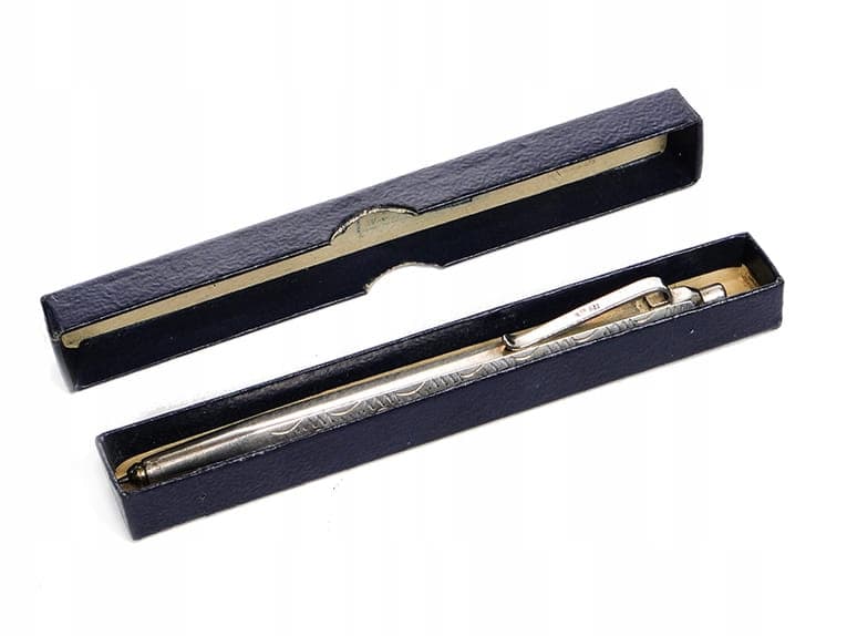 Mechanical Pencil Engraved, silver, metal, Orno Warsaw, Poland, 1950s - 184992