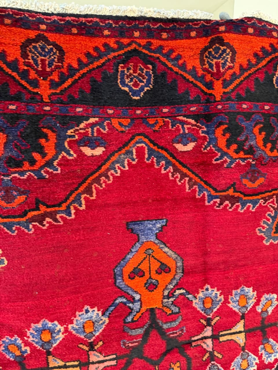 Rug Hamadan 440x285 cm, multicolor wool, Iran - 185150