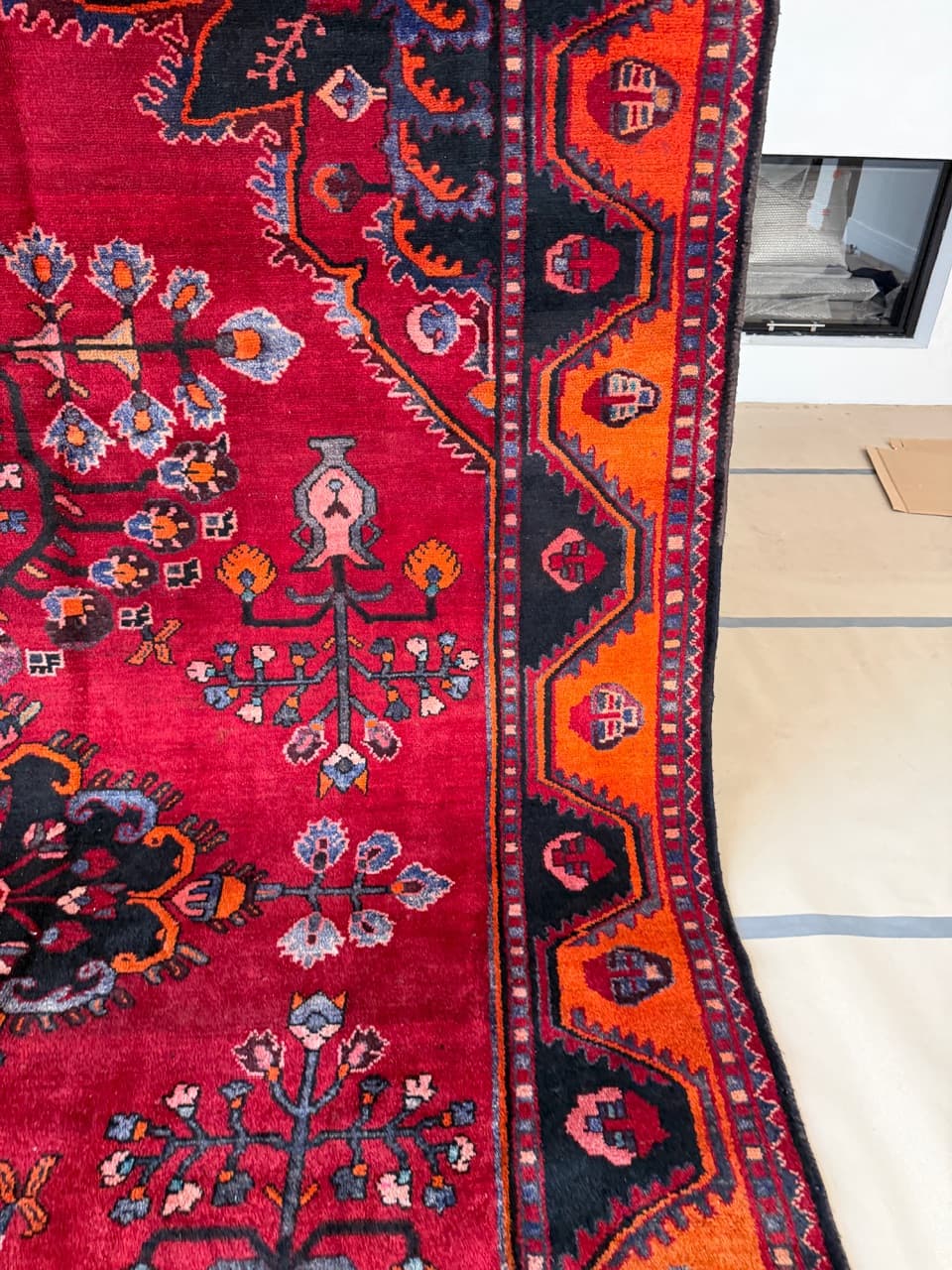 Rug Hamadan 440x285 cm, multicolor wool, Iran - 185153