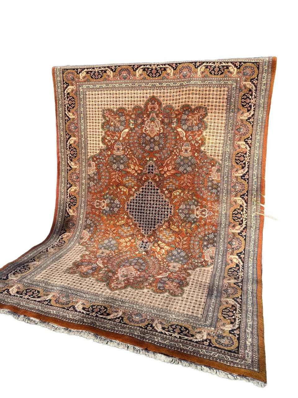 Rug Goum 350x250 cm, multicolor wool, India, 1990s.