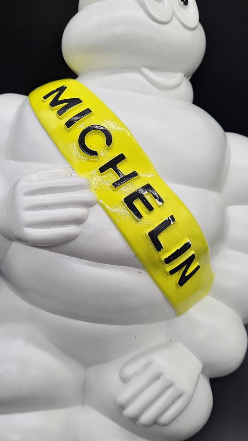 Duża figura reklamowa Michelin – Bibendum 48 cm | oryginał, reklama ścienna vintage - 185274