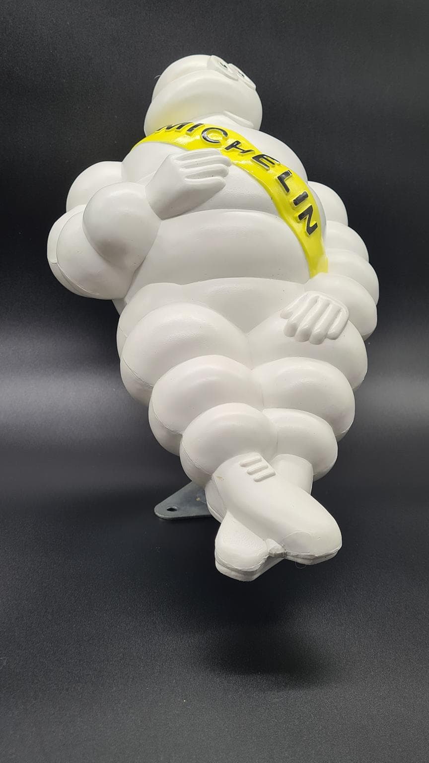 Duża figura reklamowa Michelin – Bibendum 48 cm | oryginał, reklama ścienna vintage - 185277