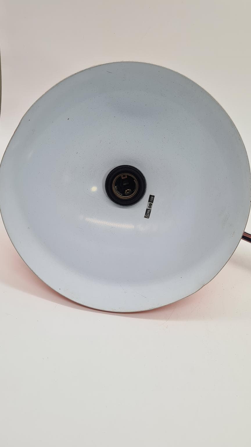 Lampa biurkowa, Space Age, pomarańczowy, metal, lata 70. - 185345