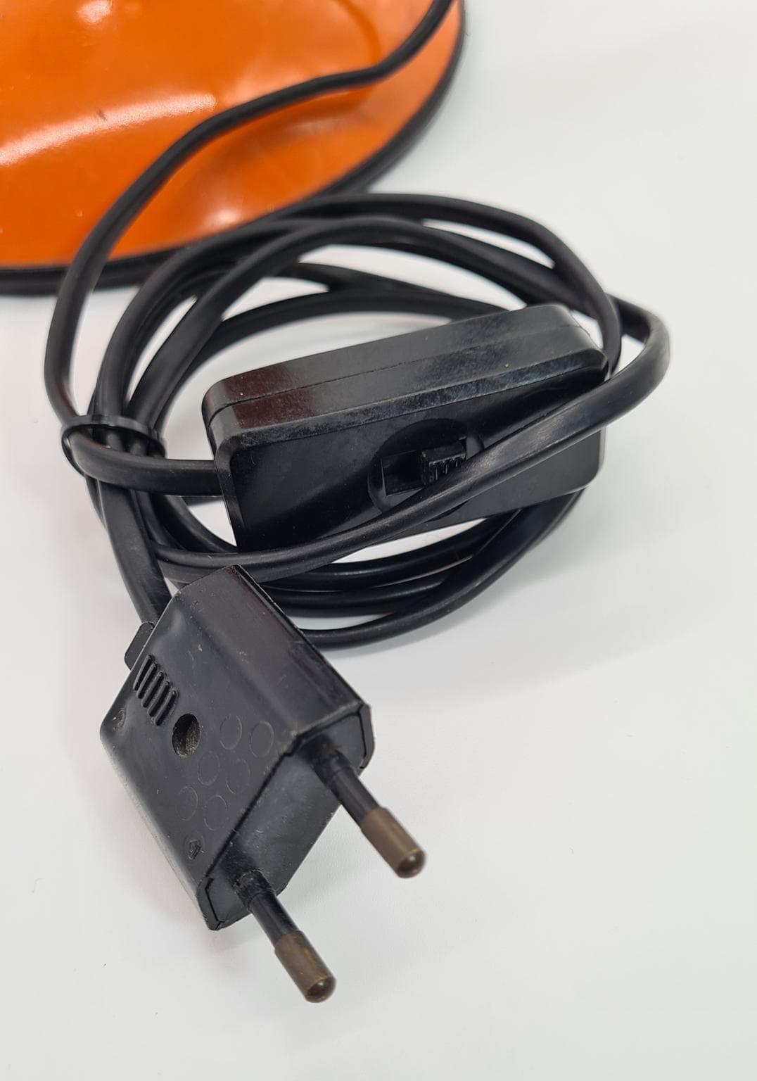 Lampa biurkowa, Space Age, pomarańczowy, metal, lata 70. - 185348