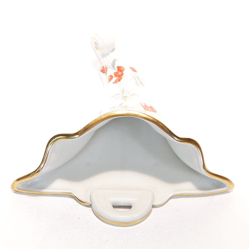 Wazon ścienny Art déco, porcelana multikolor, Ćmielów, Polska, lata 30. - 185409