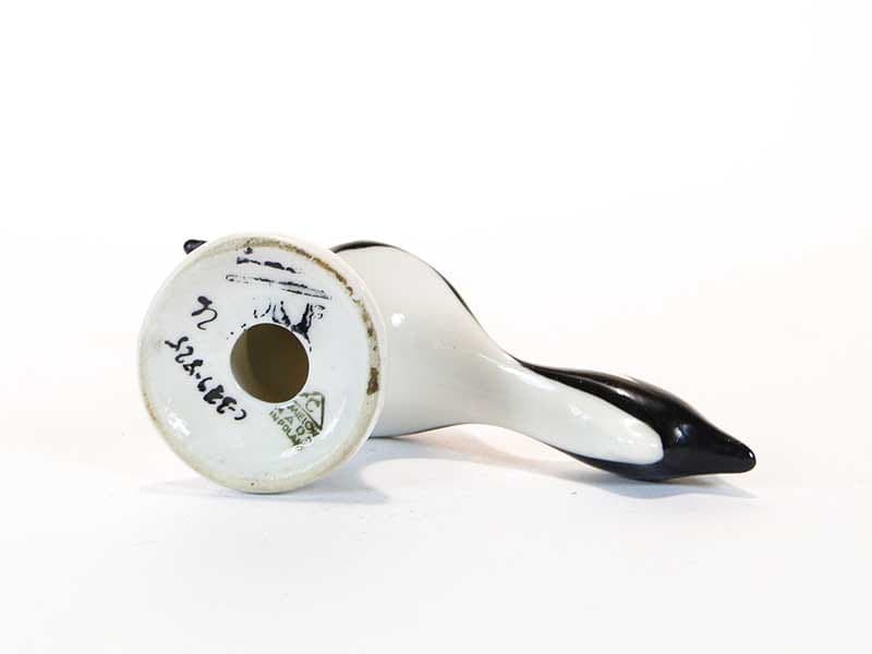 Figurka Kogut, biała porcelana, proj. M. Naruszewicz, Ćmielów, Polska, lata 50. - 185417