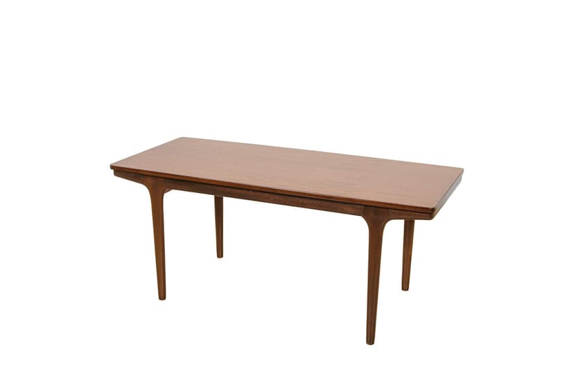 Coffee table, light brown teak, McIntosh, United Kingdom, 1960s.