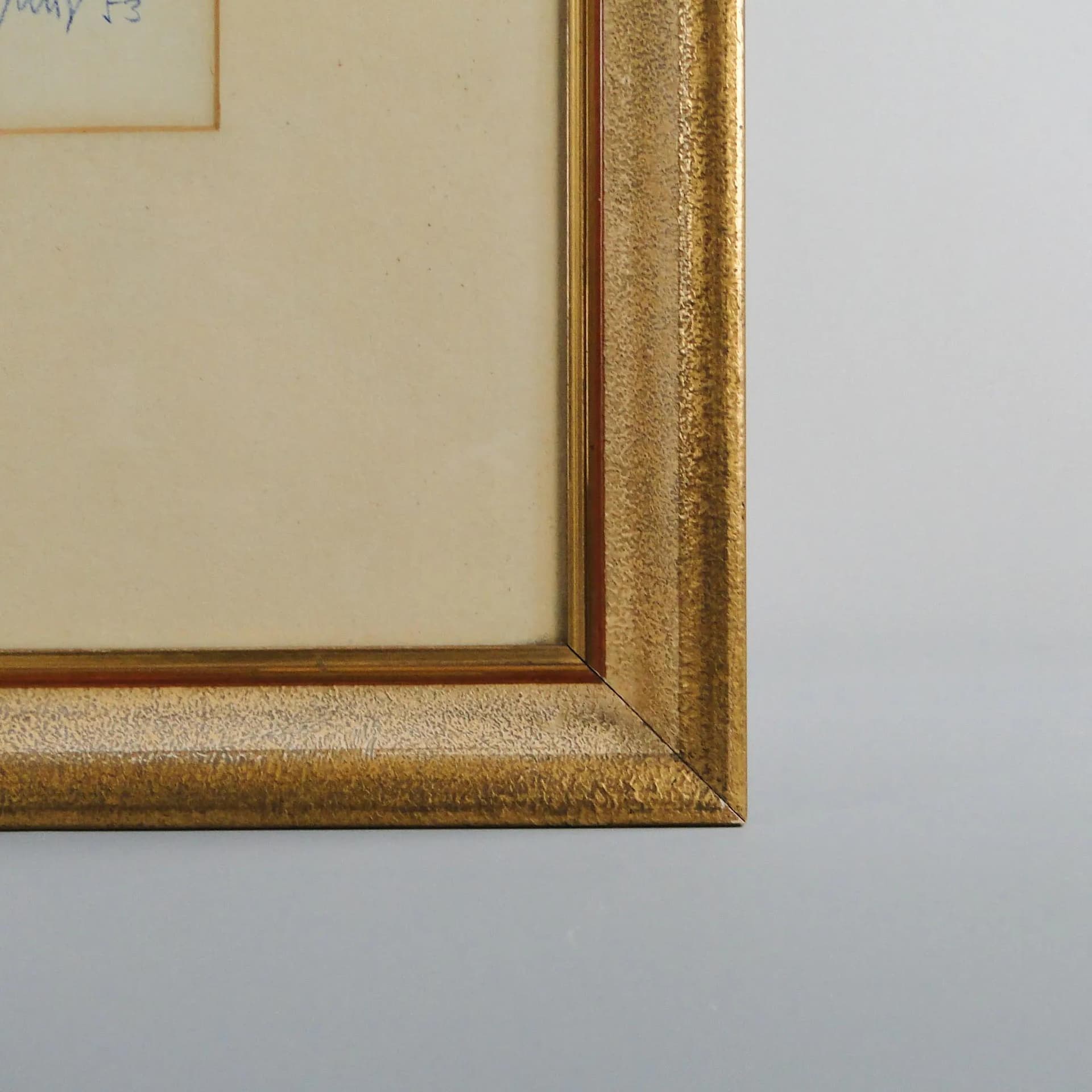 Pastel, studium kobiety, multikolor, papier, art. F. Sutty, Czechy, lata 50. - 13080