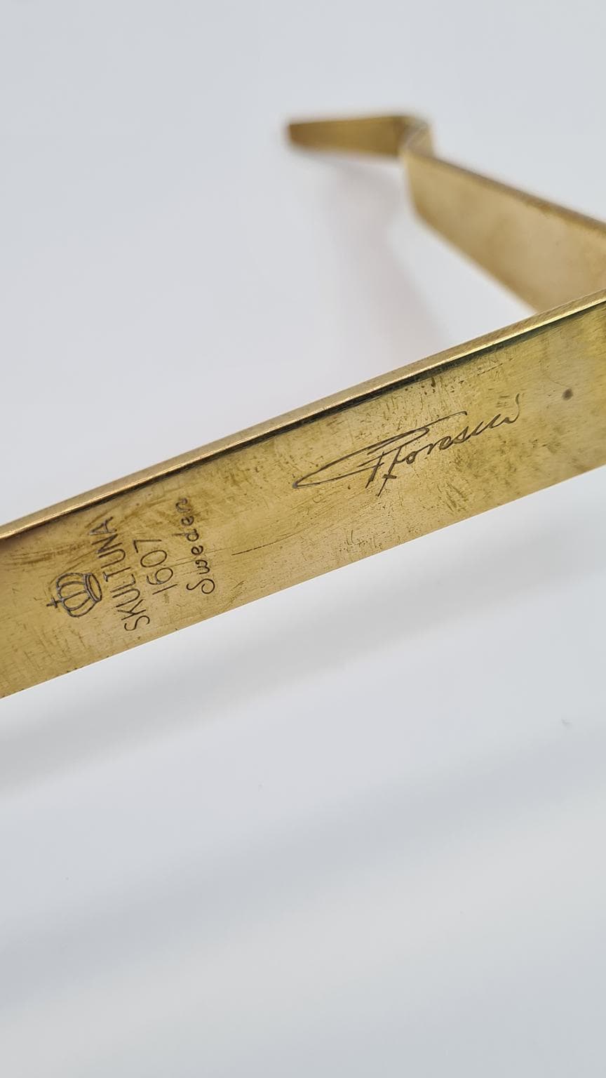 Świecznik ścienny Lampett Pendel, proj. P. Forssell, Szwecja - 185818