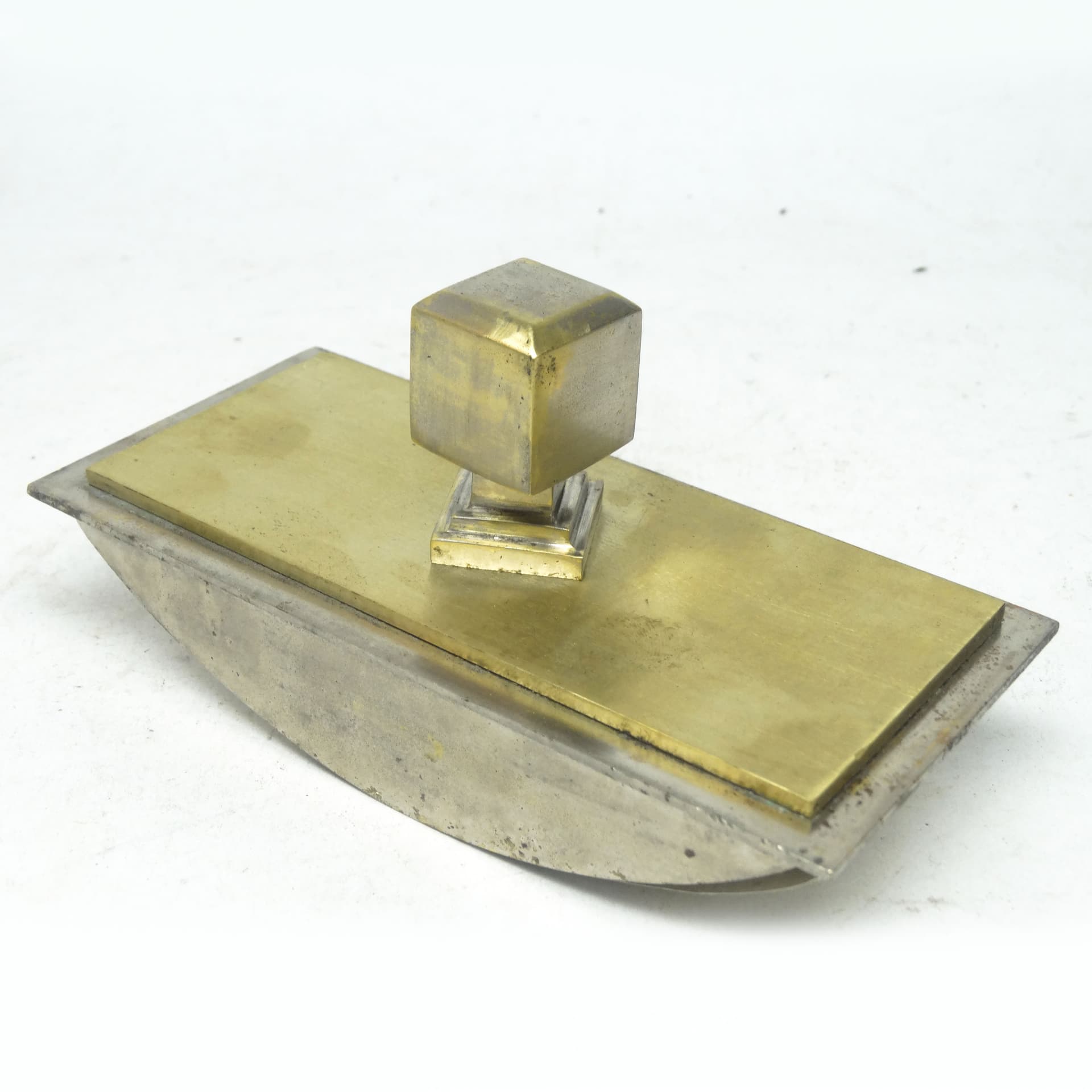 Bibularz Art Deco, mosiądz, Niemcy, lata 30. - 185941