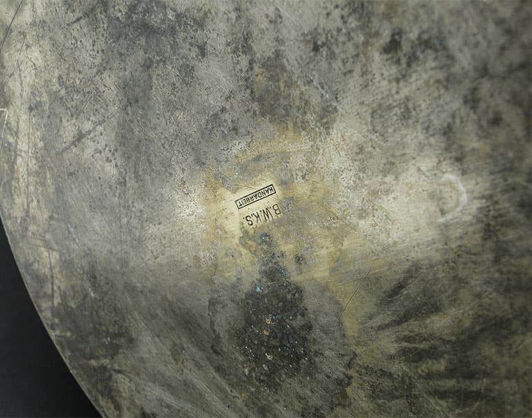 Punch bowl, Art Deco, silver-plated brass, Germany, 1930s. - 185950