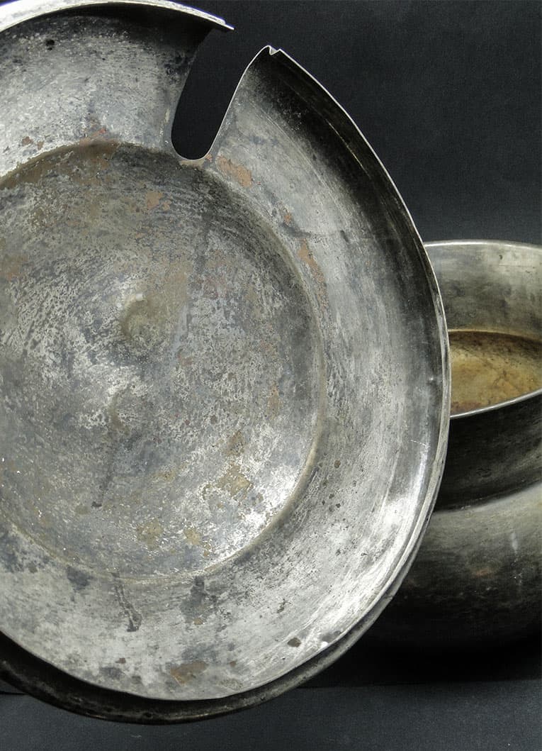 Punch bowl, Art Deco, silver-plated brass, Germany, 1930s. - 185951