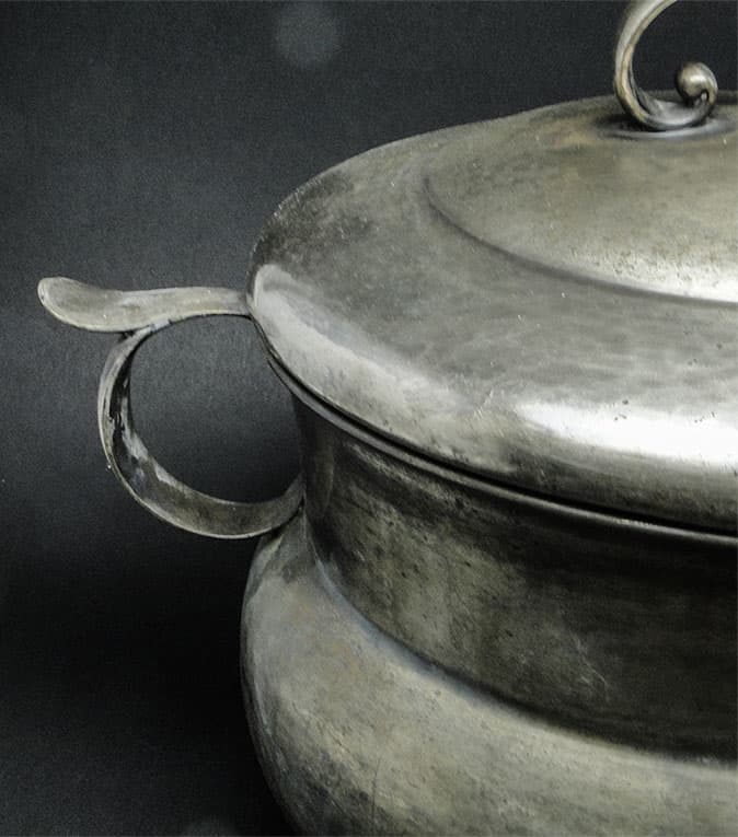 Punch bowl, Art Deco, silver-plated brass, Germany, 1930s. - 185948