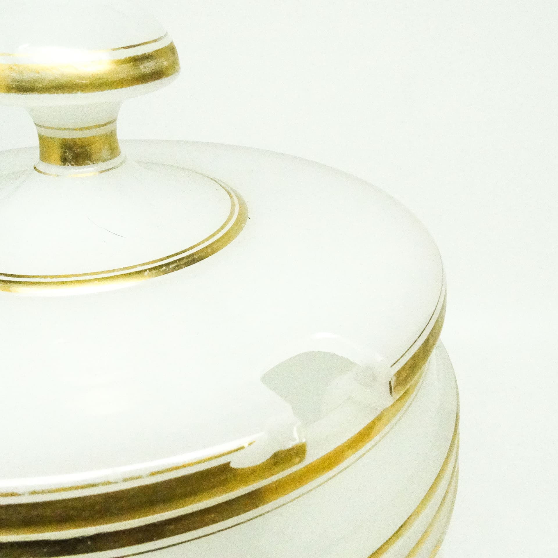 Punch bowl, Art Deco, glass, Bohemia, Czech Republic, 1930s. - 185976