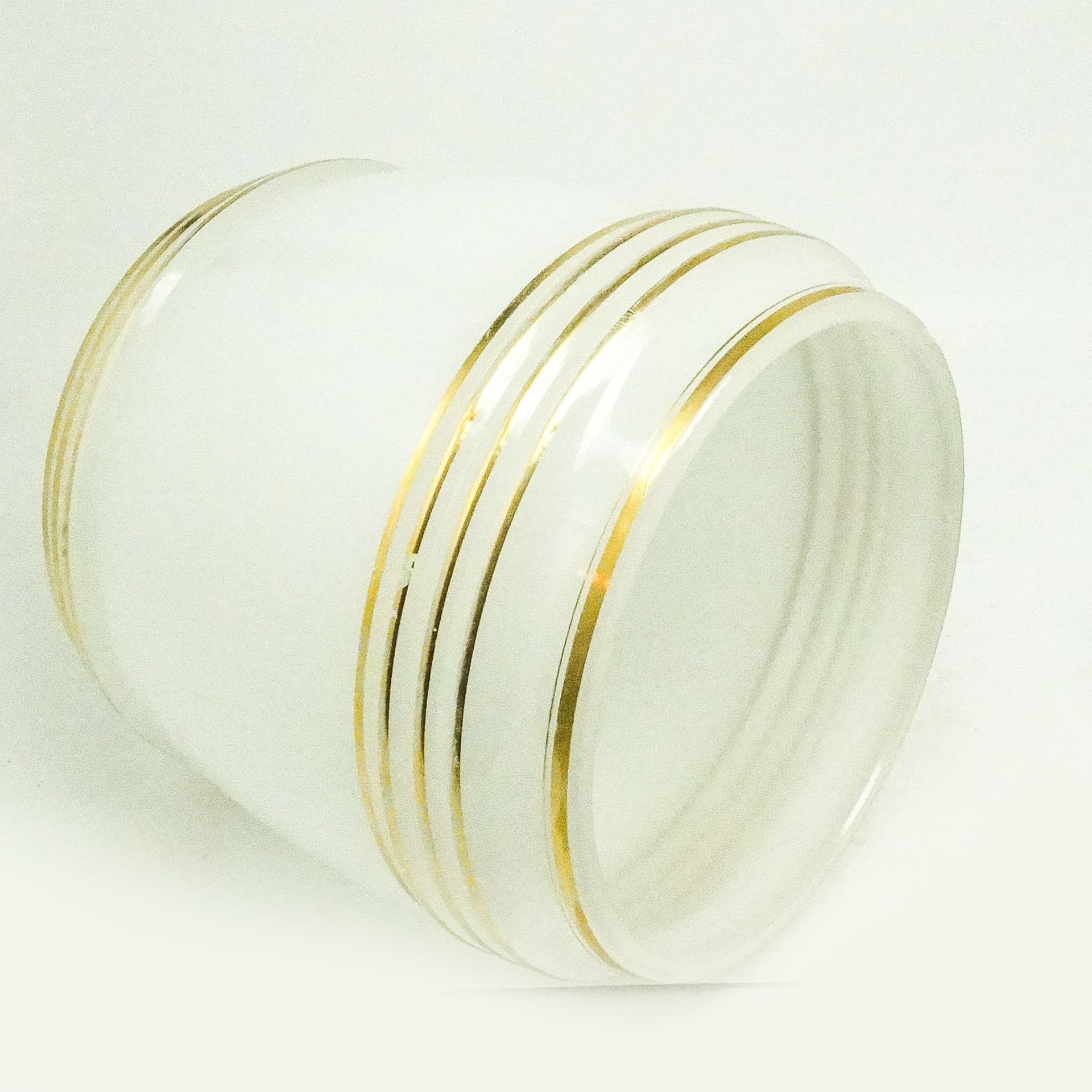 Punch bowl, Art Deco, glass, Bohemia, Czech Republic, 1930s. - 185970