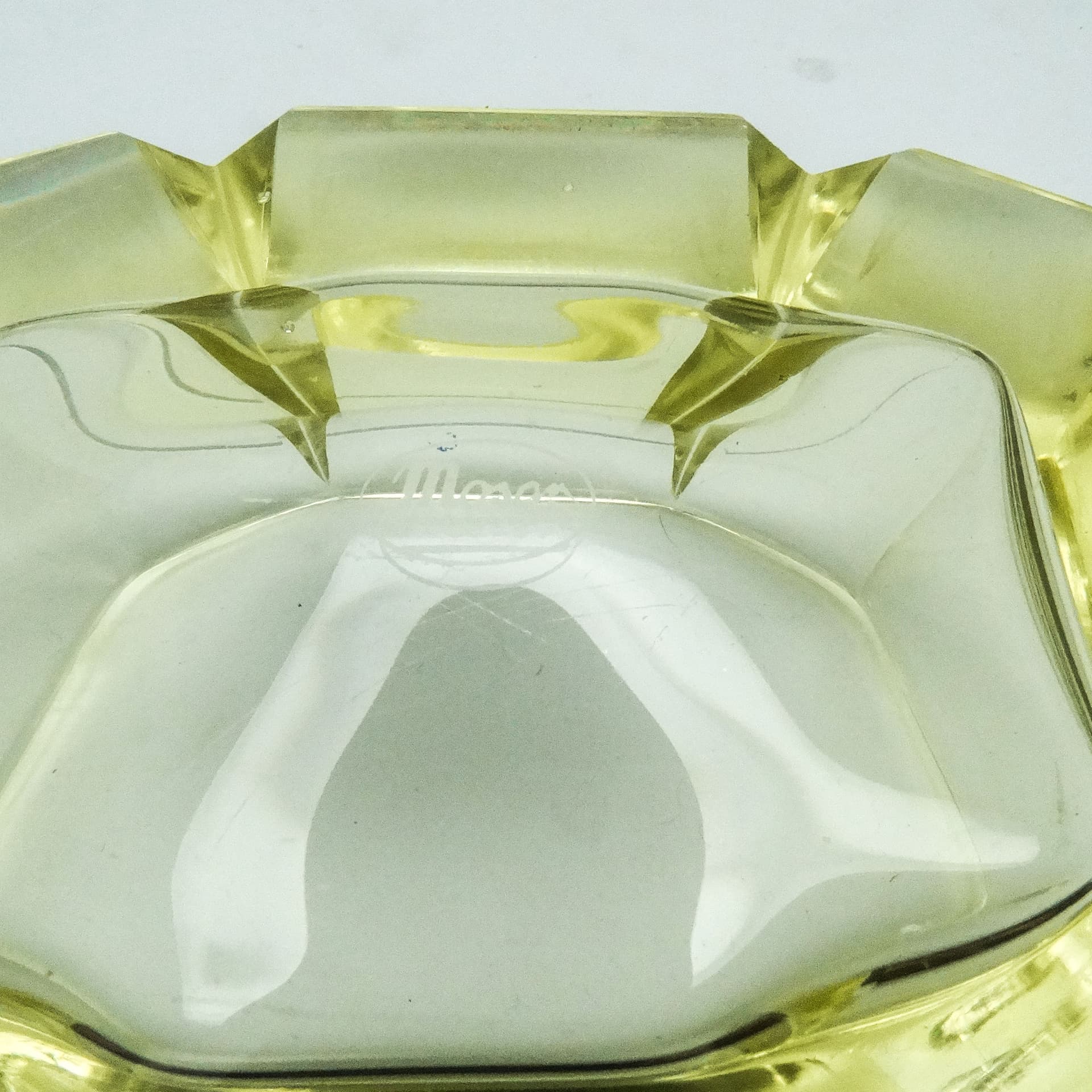 Art Deco bonbonniere, crystal, Moser, Czechoslovakia, 1930s. - 186061