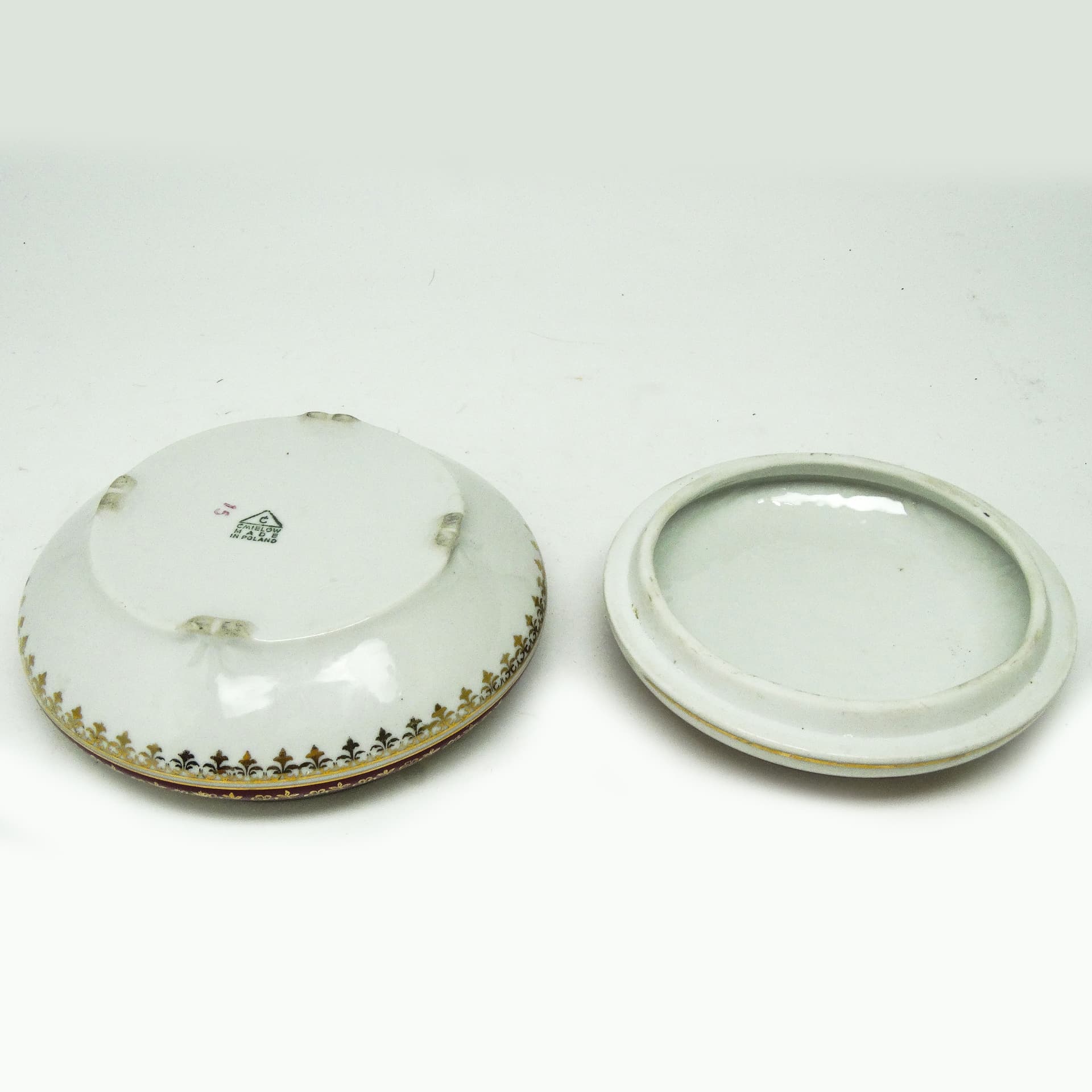 Art Nouveau bonbonniere, ivory ceramic, Ćmielów, Poland, early 20th c. - 186102