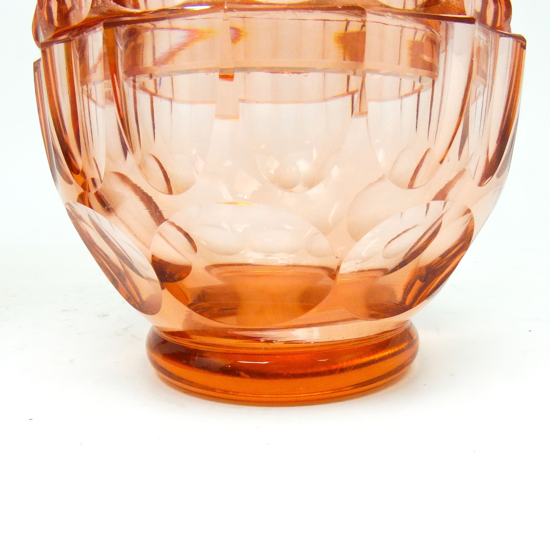 Art Deco bonbonnière, crystal, Moser, Czechoslovakia, 1930s. - 186225