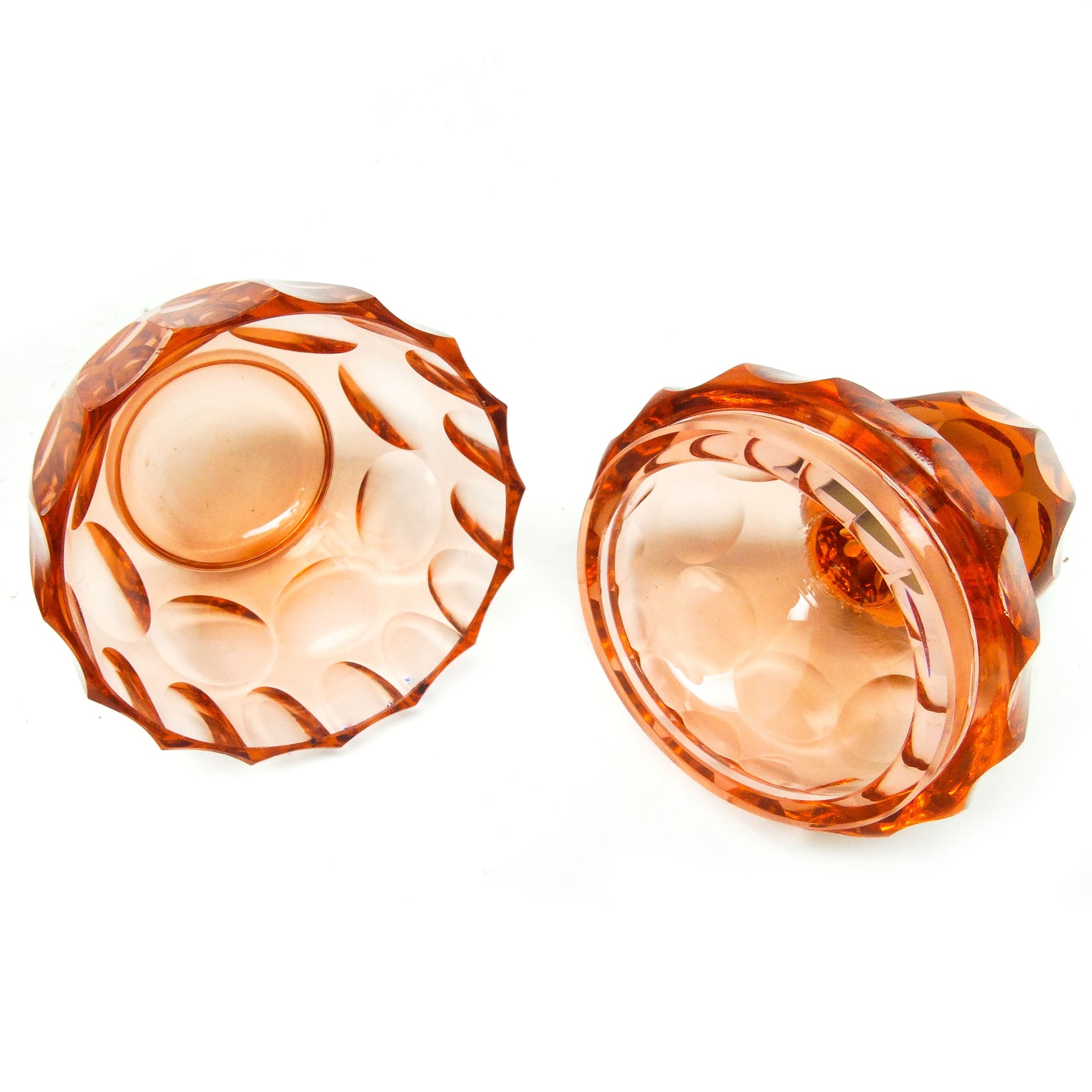 Art Deco bonbonnière, crystal, Moser, Czechoslovakia, 1930s. - 186229