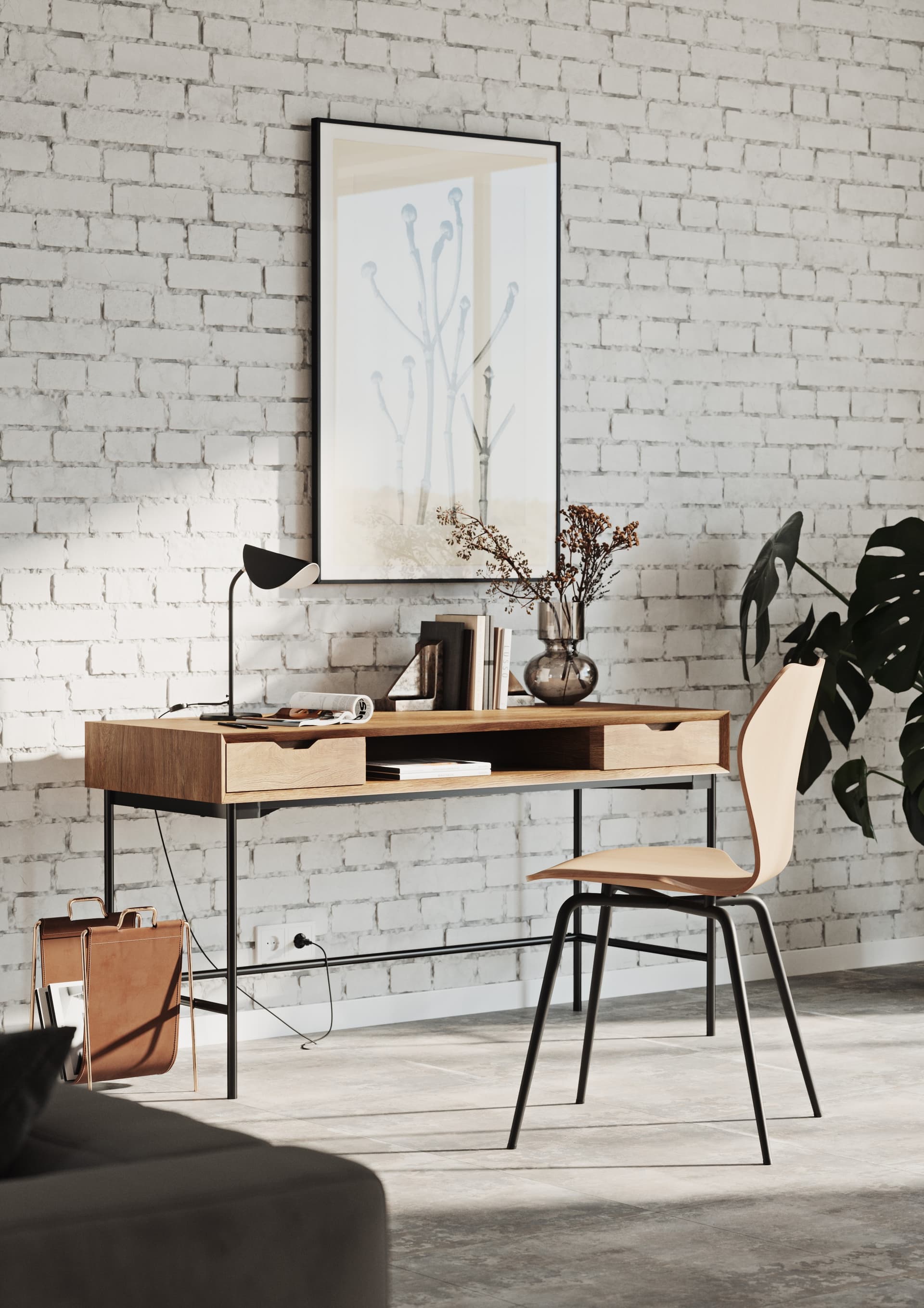 Krzesło KA237 Classic dąb naturalny, proj. A. Kuczma, VZÓR - 1309