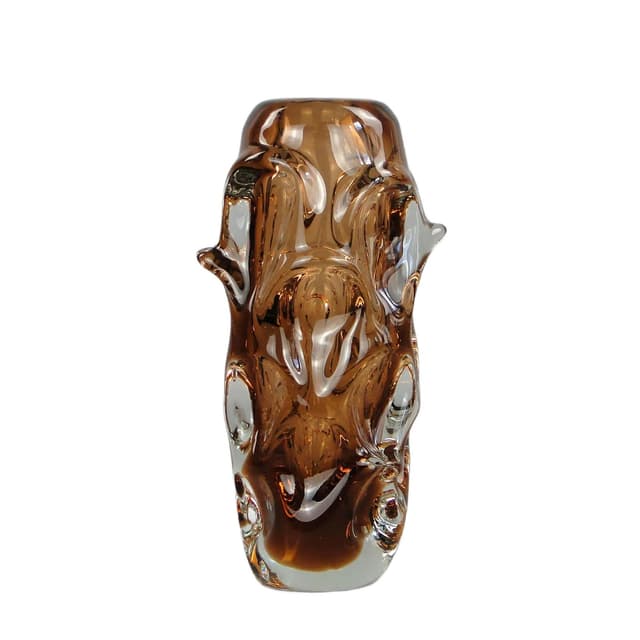 Wazon, szkło wielobarwne, proj. J. Beranek, Czechosłowacja, lata 60. - WYMIARY