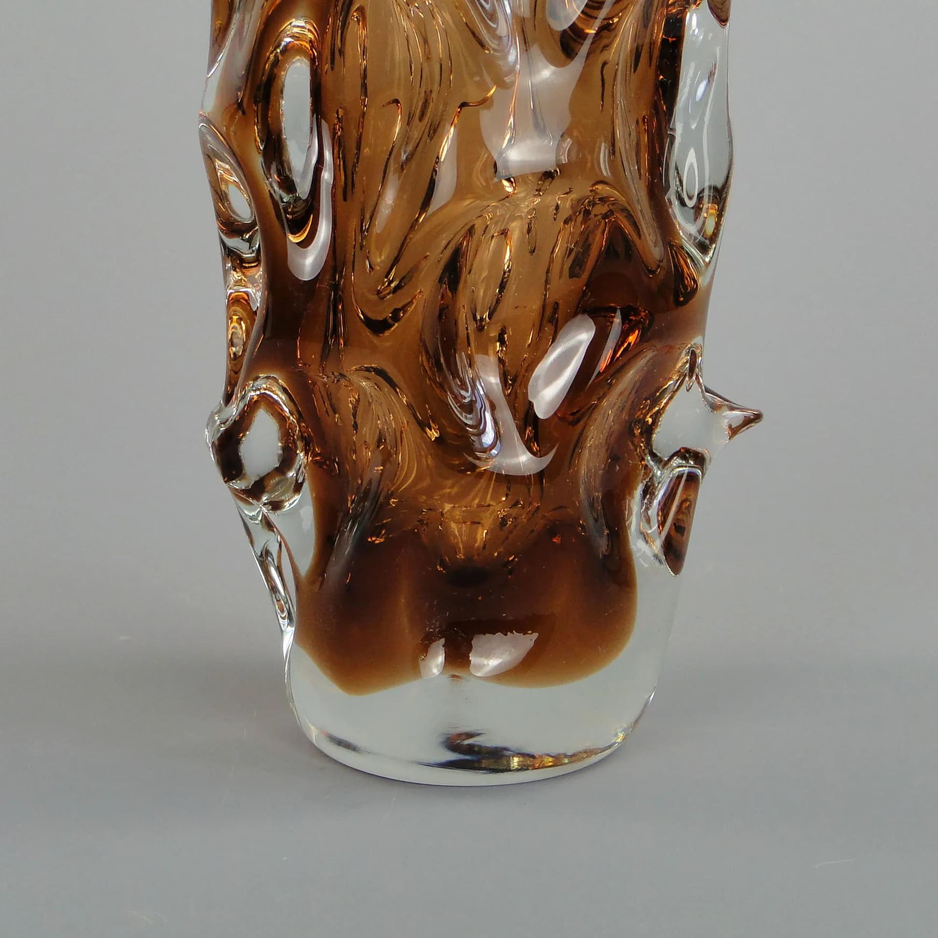 Wazon, szkło wielobarwne, proj. J. Beranek, Czechosłowacja, lata 60. - 13043