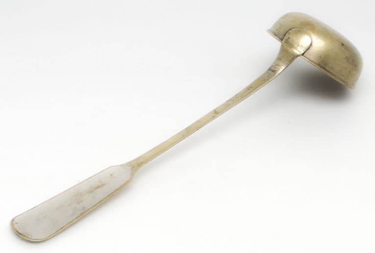 Ladle, Art Nouveau Secession, silver-plated brass, Germany, early 20th c. - 186355