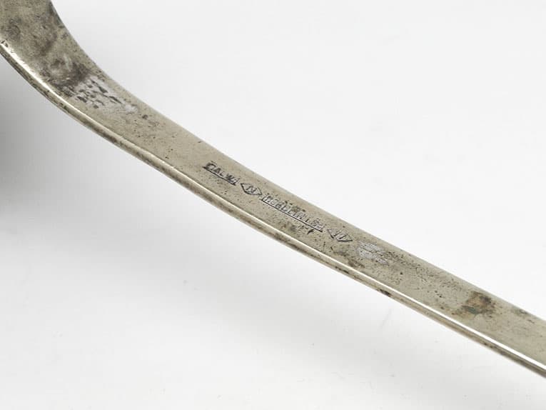 Ladle, Art Nouveau Secession, silver-plated brass, Germany, early 20th c. - 186356