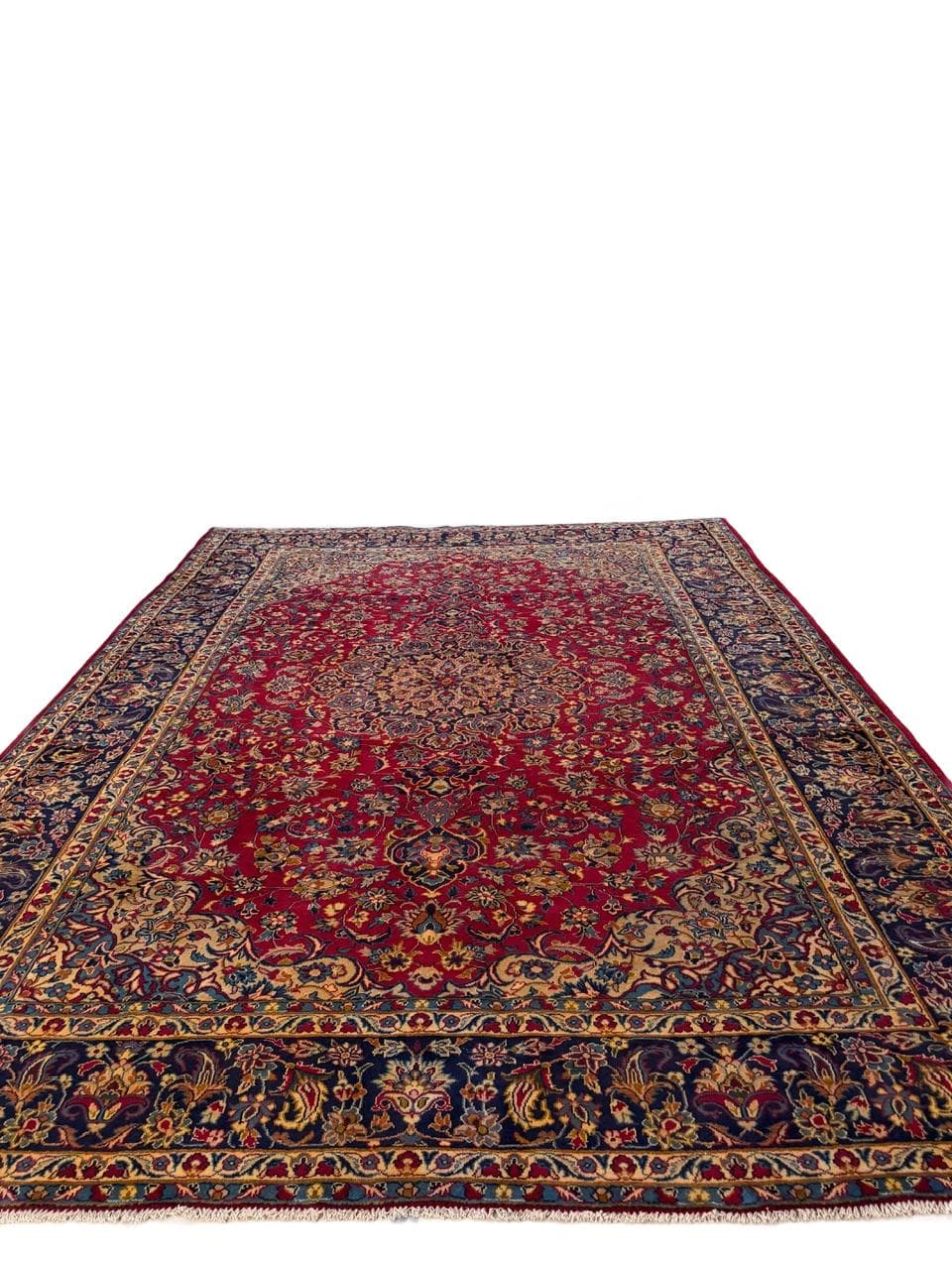 Nowy Dywan Wełniany Kaszmirowy Perski Iran Keshan 395x295