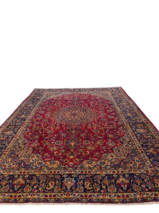 Nowy Dywan Wełniany Kaszmirowy Perski Iran Keshan 395x295 - WYMIARY