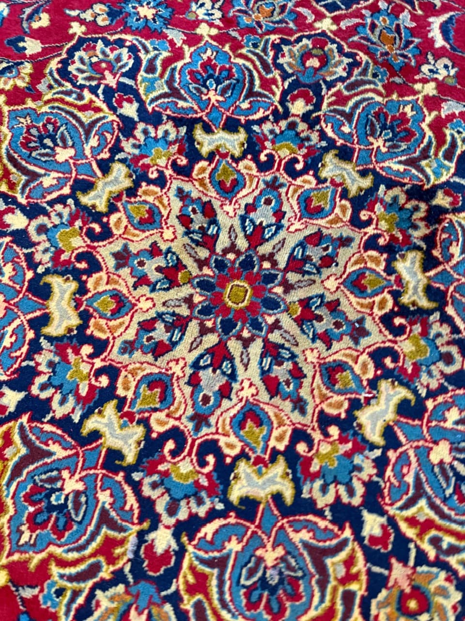 Nowy Dywan Wełniany Kaszmirowy Perski Iran Keshan 395x295 - 186412