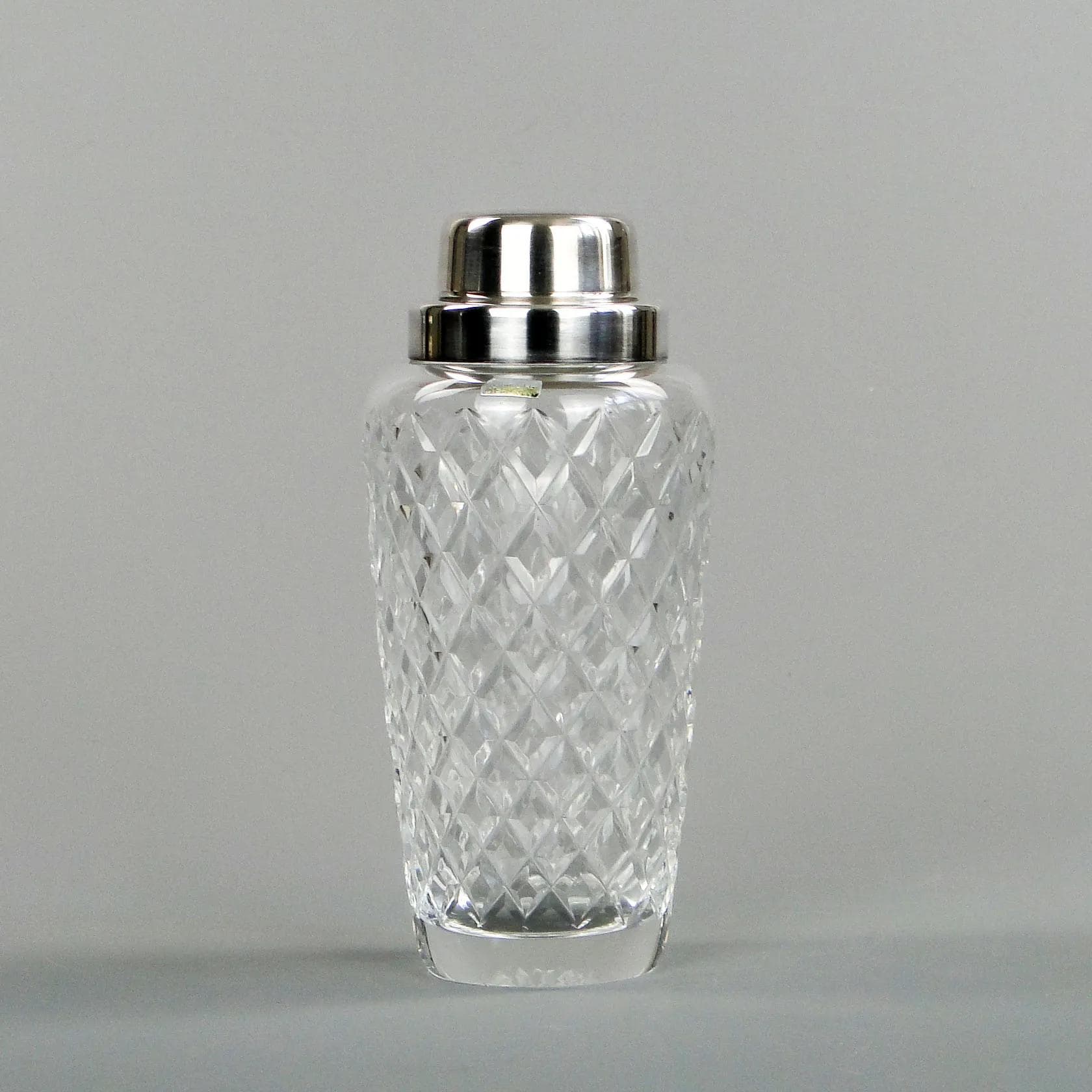 Shaker do drinków Art Deco, kryształ transparentny, WMF, Niemcy, lata 50. - 13029