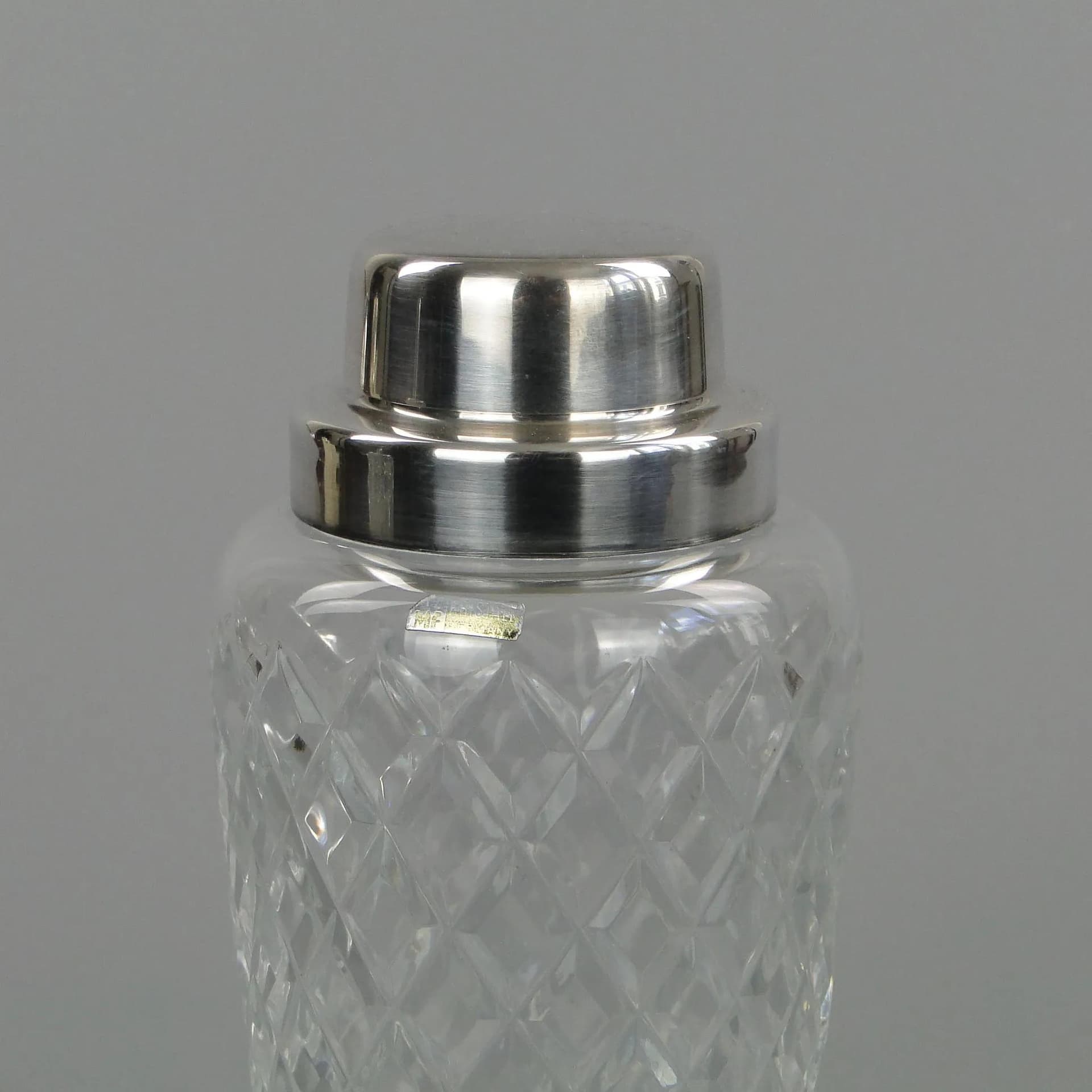 Shaker do drinków Art Deco, kryształ transparentny, WMF, Niemcy, lata 50. - 13030