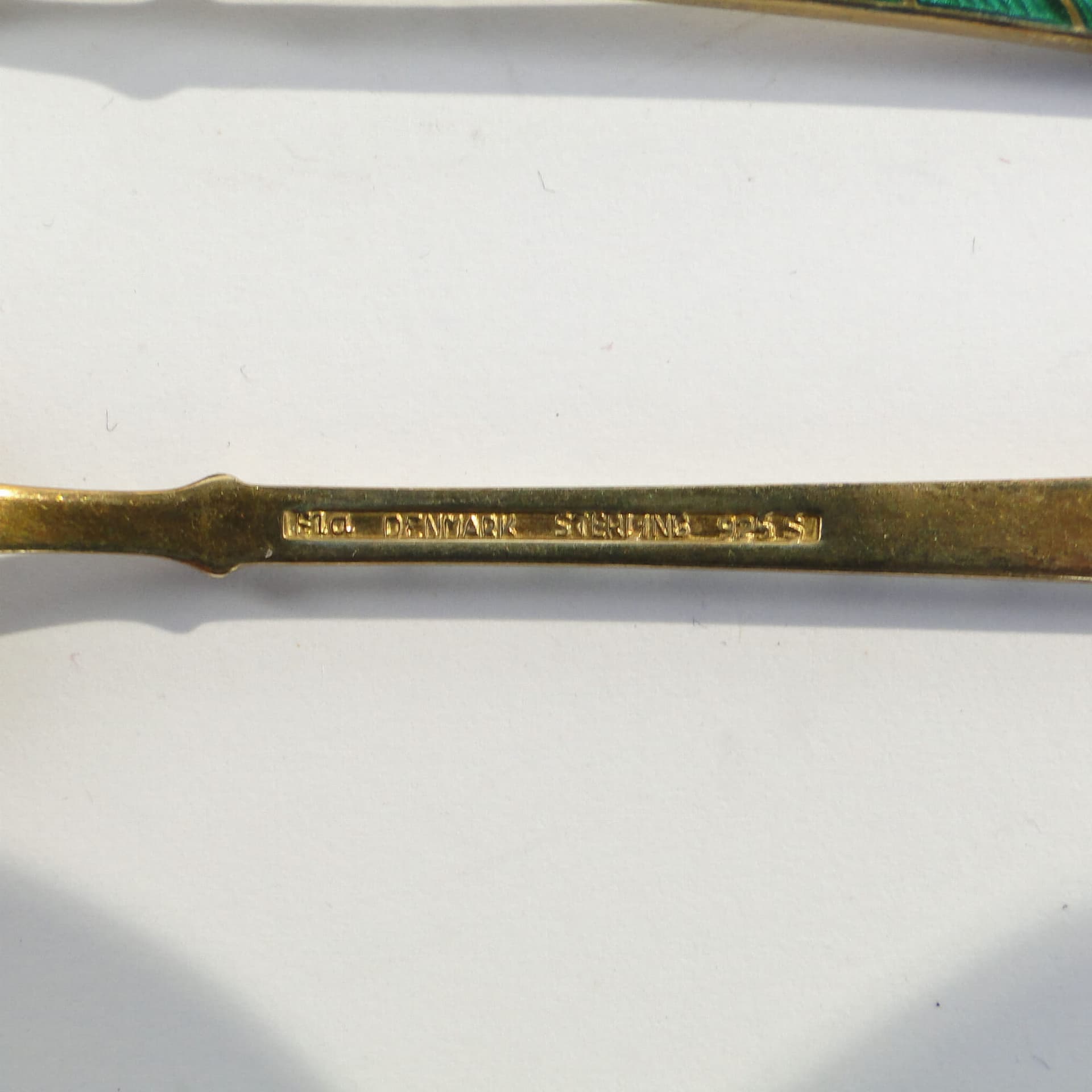 Set of demitasse spoons, multicolor enamel, silver, Denmark, 1950s - 186483