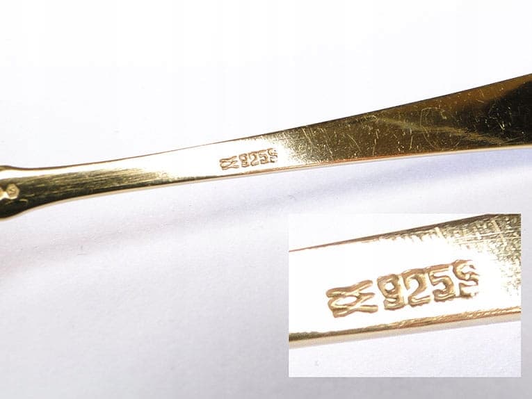 Set of moka spoons, multicolor enamel, gilt silver, Nonne, Sweden, 1950s - 186501