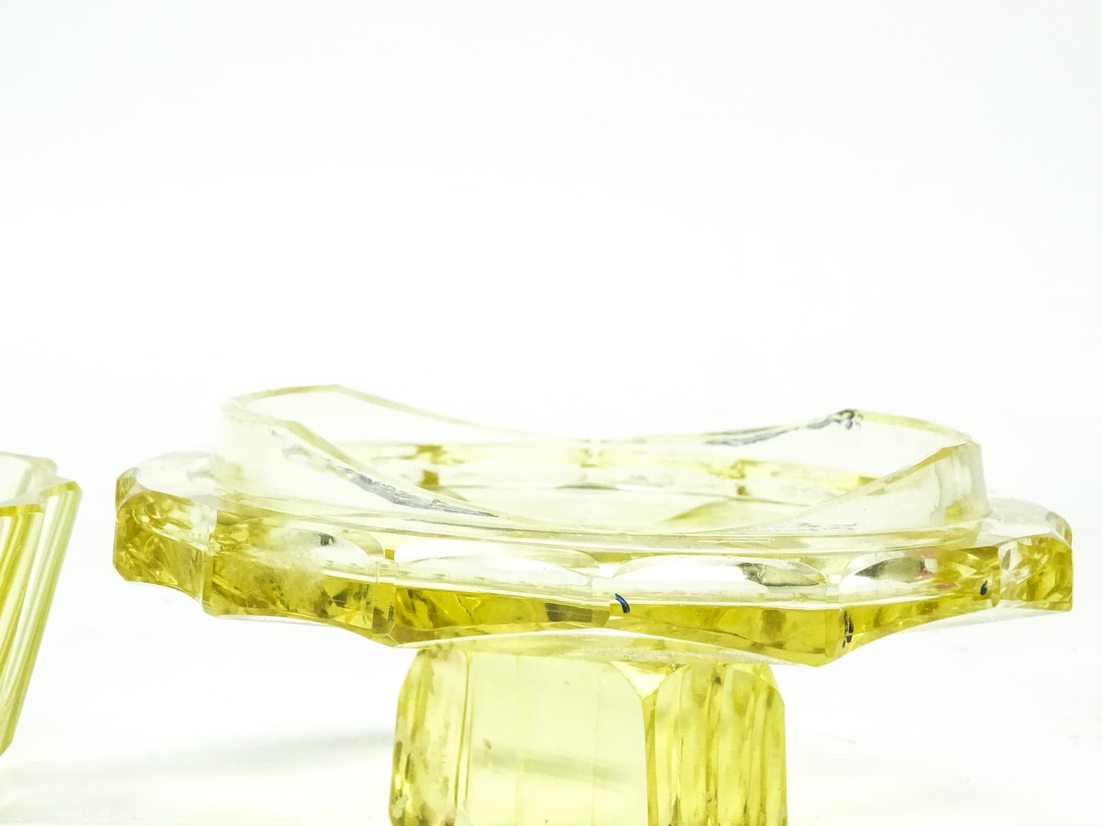 Art Deco bonbonniere, crystal, Moser, Czechoslovakia, 1930s. - 186823