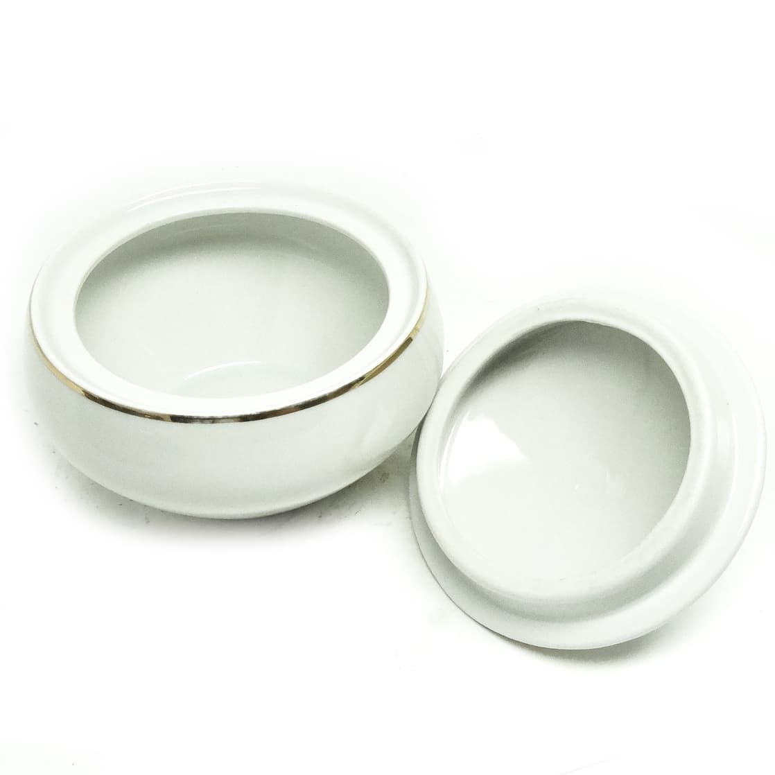 Cukiernica, ceramika kremowa, Ćmielów, Polska, lata 60. - 186857