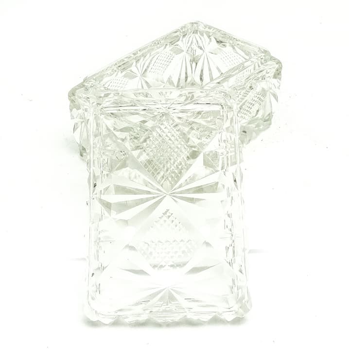 Art Deco bonbonniere, crystal, Sweden, 1930s. - 186953