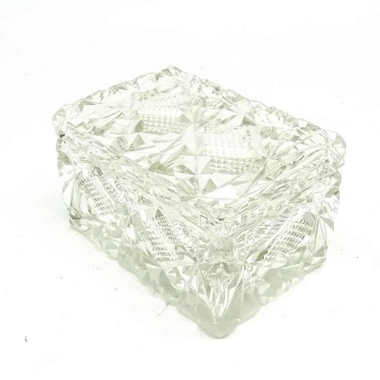 Art Deco bonbonniere, crystal, Sweden, 1930s. - 186945