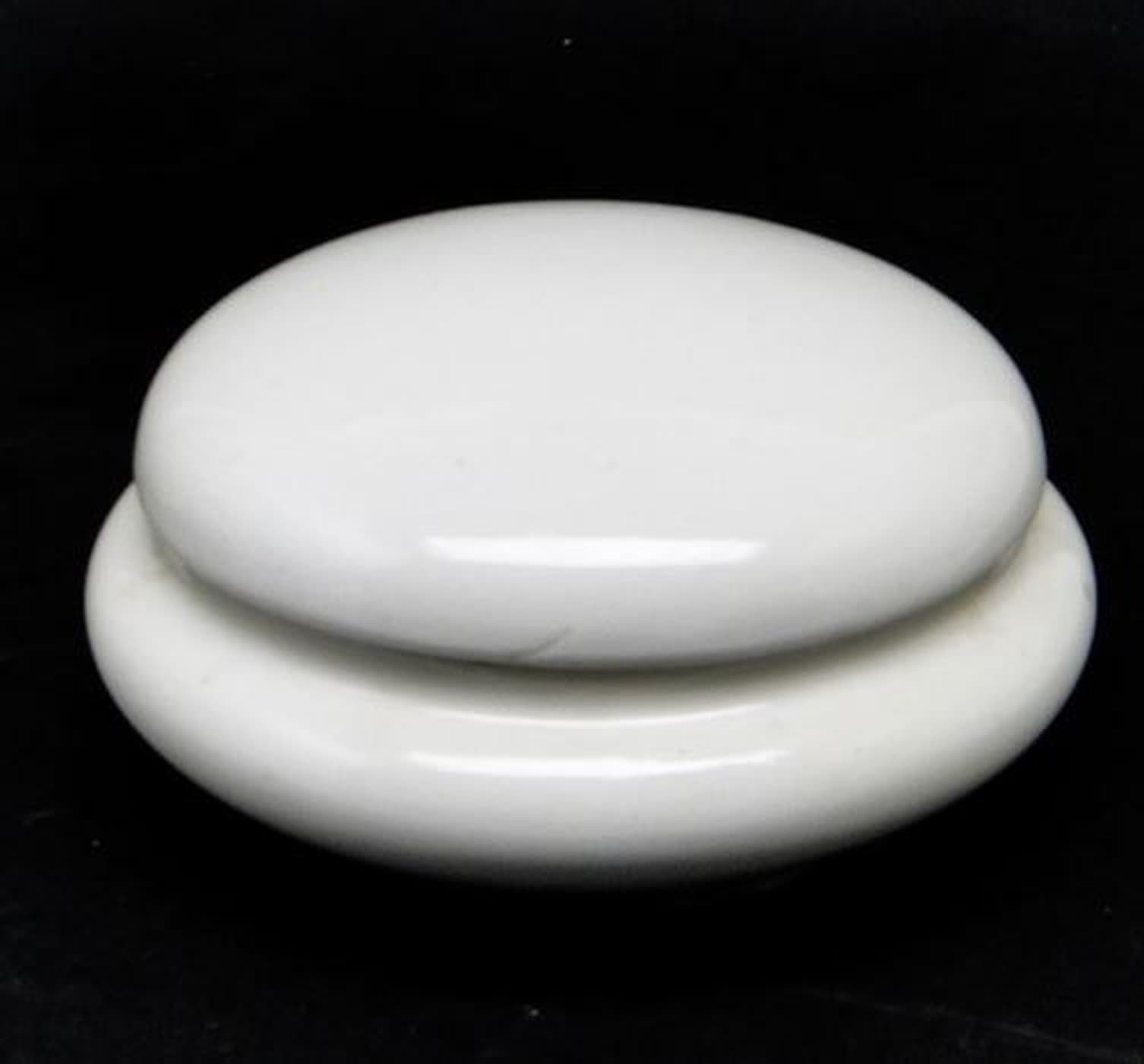 Art Nouveau bonbonniere, ivory ceramic, Ćmielów, Poland, early 20th c. - 187008