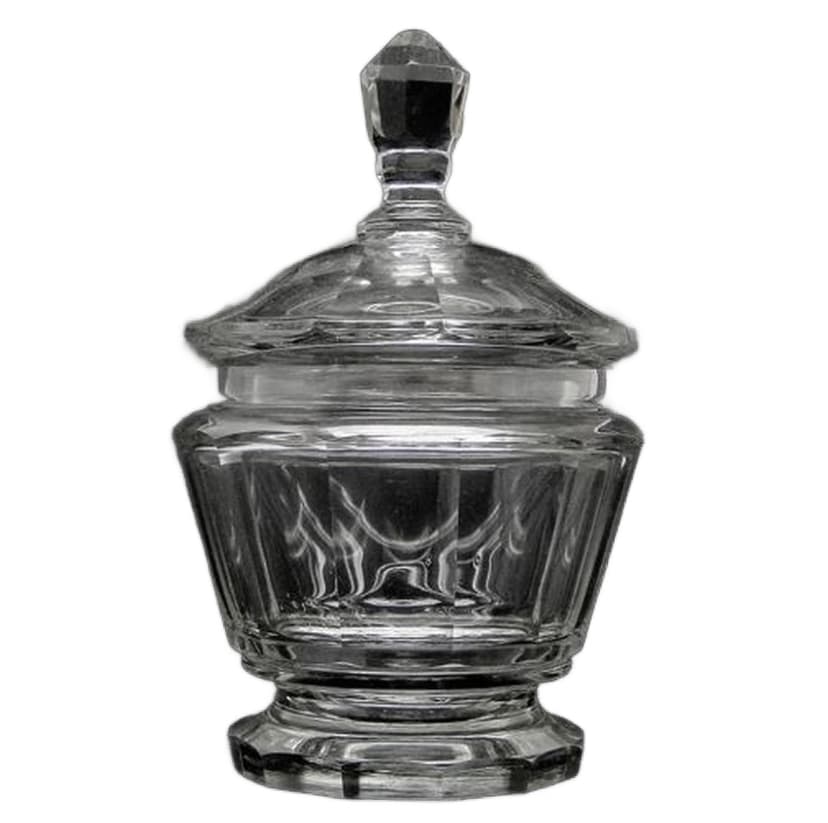 Bomboniera Art Deco, kryształ, Moser, Czechosłowacja, lata 30.