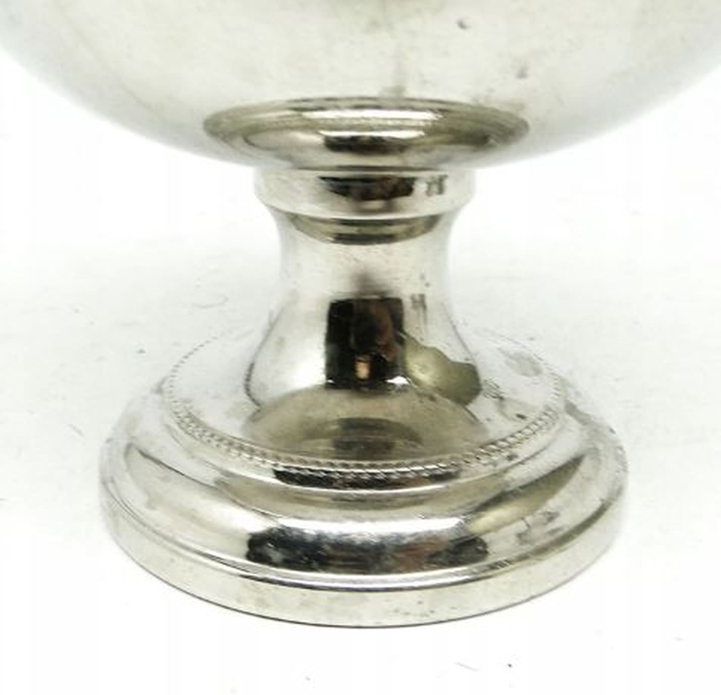 Cukiernica koszyczkowa Secesja, mosiądz niklowany, Niemcy, początek XX w. - 187141