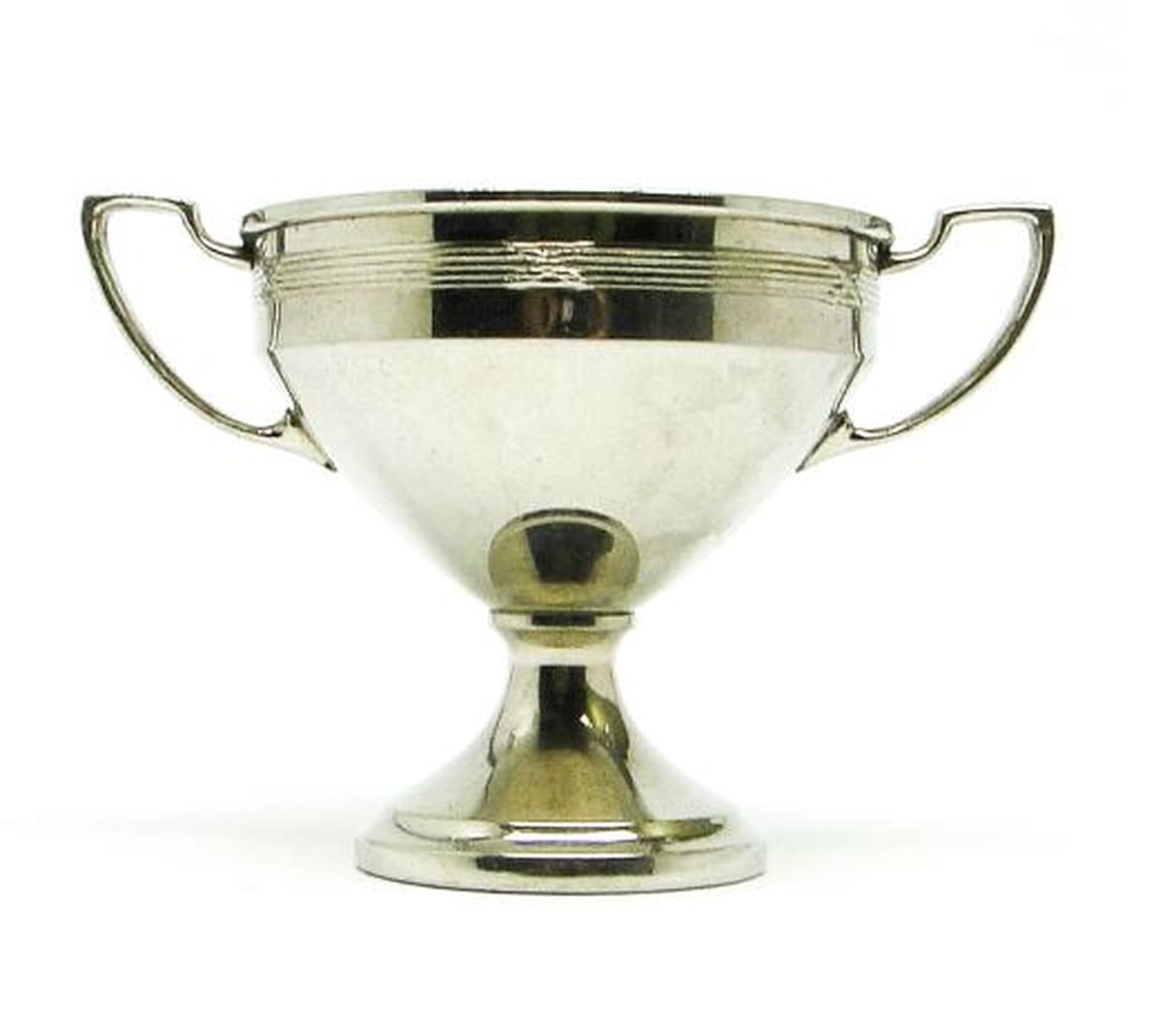 Cukiernica koszyczkowa Secesja, mosiądz niklowany, Niemcy, początek XX w.